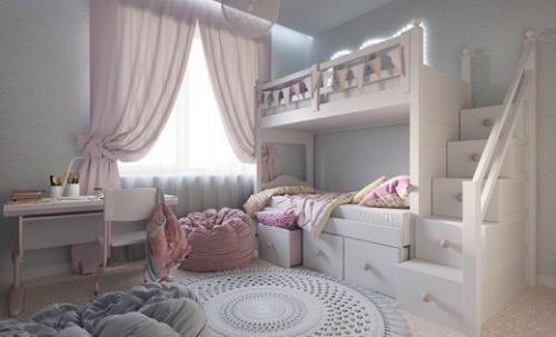 Дизайн детской комнаты 04