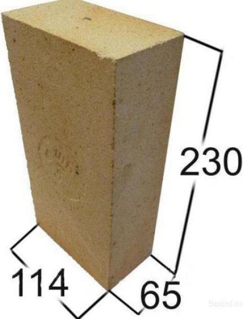Размер жаропрочного кирпича. Характеристики