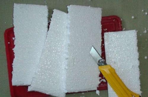 Поделки из пенопласта. Тонкости работы с материалом