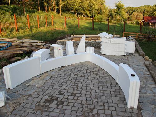 Купольный дом из пенопласта. Технология малобюджетного строительства: домик-шатёр из пенополистирола