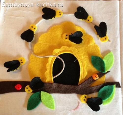 Советы по изготовлению книги из фетра. Развивающие книжки из фетра.