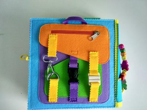 Советы по изготовлению книги из фетра. Развивающие книжки из фетра.