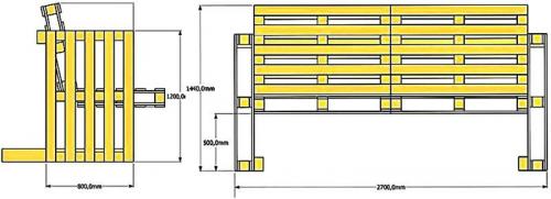 Скамейка со спинкой своими руками чертежи. Фото садовых скамеек: какие материалы подойдут