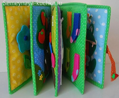 Советы по изготовлению книги из фетра. Развивающие книжки из фетра.
