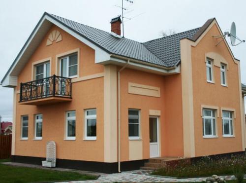 Штукатурка для фасада, какая лучше. Какая штукатурка для фасада лучше + виды декоративных облицовок