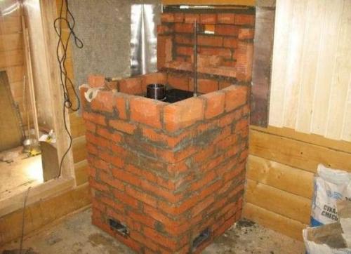 Железная печка для бани. Собираем заготовки в единую конструкцию 10