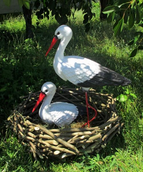 Как сделать аиста. Гнездо аиста — хитрости и нюансы постройки своими руками. 55 фото свитого гнзда