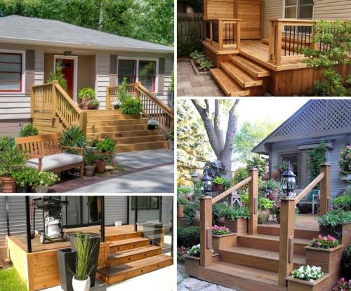 Закрытое крыльцо деревянного дома. Деревянное крыльцо