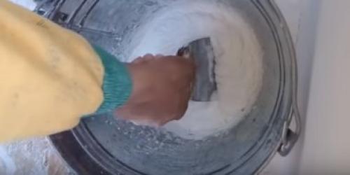 Как правильно разводить гипс строительный. Как развести гипсовую штукатурку? 04 Как правильно разводить гипс строительный. Как развести гипсовую штукатурку? 04