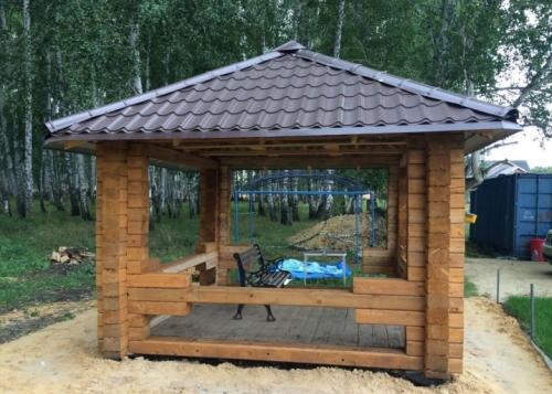 Проекты дачных беседок с мангалом. Особенности беседки с мангалом 12 Проекты дачных беседок с мангалом. Особенности беседки с мангалом 12
