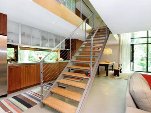 Лестница между этажами своими руками. Лестница на второй этаж своими руками — способы обустройства лестниц которые подойдут для любого интерьера, узнайте, как сделать лестницу грамотно!