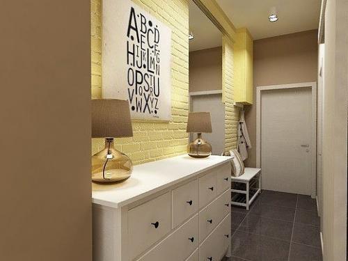 Дизайн квартиры-студии площадью 27 кв.м 04