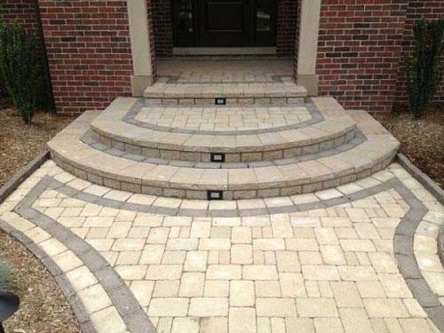 Крыльцо из металла и тротуарной плитки своими руками. Технологии изготовления крыльца из тротуарной плитки