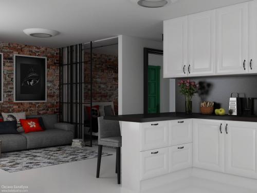 Дизайн интерьера небольшой квартиры 03