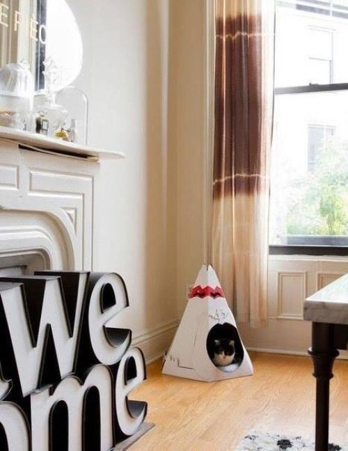 Домик для кошки 08