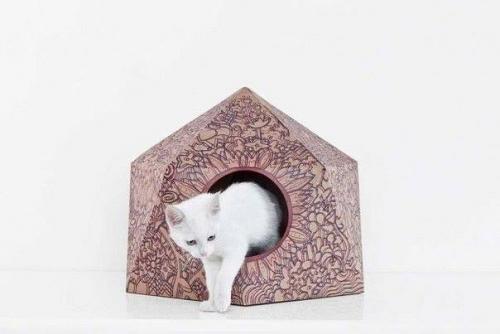 Домик для кошки 09