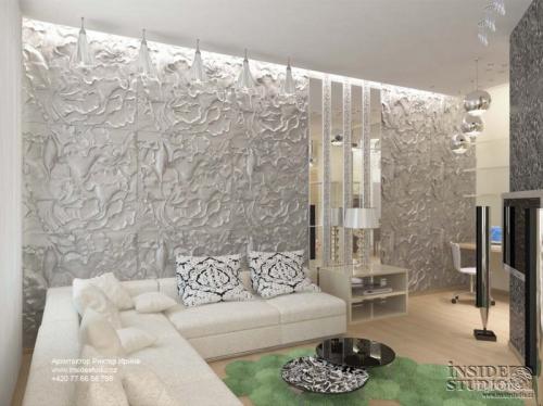 3 в панели в интерьере. Все преимущества и недостатки использования 02