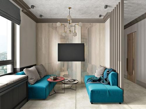 Комфортная трёшка с двумя детскими и спальней 02 Комфортная трёшка с двумя детскими и спальней 02