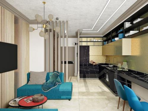 Комфортная трёшка с двумя детскими и спальней 01 Комфортная трёшка с двумя детскими и спальней 01