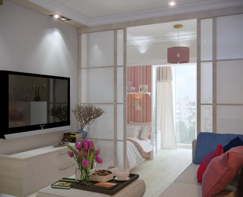 Дизайн однокомнатной квартиры для семьи с двумя детьми. Однокомнатная квартира для семьи с двумя детьми