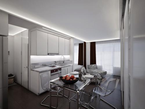 Дизайн однокомнатной хрущевки с двумя детьми. Однокомнатная 17