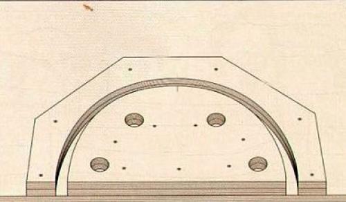 Самый простой способ сделать арку. Изготавливаем гнутый свод арки