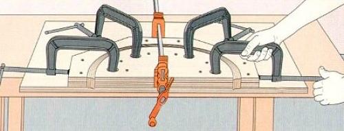 Самый простой способ сделать арку. Изготавливаем гнутый свод арки