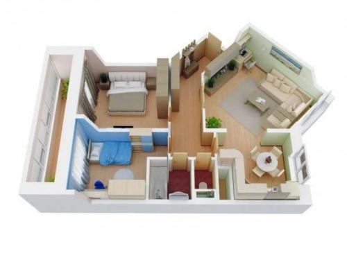 Дизайн трехкомнатной квартиры в современном стиле. Трехкомнатная квартира: планировка и правильное использование пространства. Выбор материалов отделки, мебели и света (фото + видео)