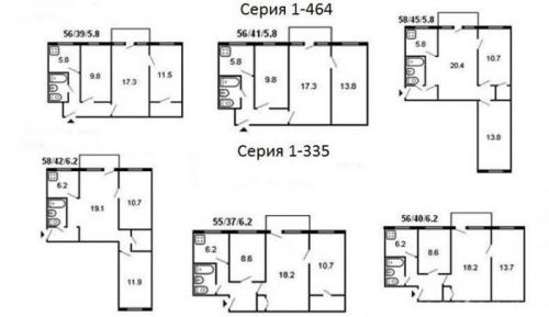 Трехкомнатная хрущевка дизайн. Перепланировка 3-х комнатной хрущевки: чудо превращения возможно