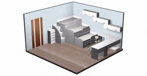 Крохотная трехкомнатная квартира с двумя детскими. Распределение 3 комнатной квартиры.. помогите решить, какую комнату выделить детям..