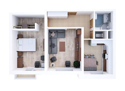 Планировка 2 х комнатной квартиры 52 кв м. 7 вариантов планировки 2-комнатной квартиры (53 кв. метра) в панельном доме серии П-3