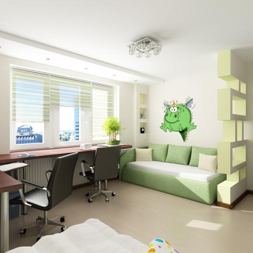 Квартира для семьи с двумя разнополыми детьми. Однокомнатная квартира для семьи с двумя детьми