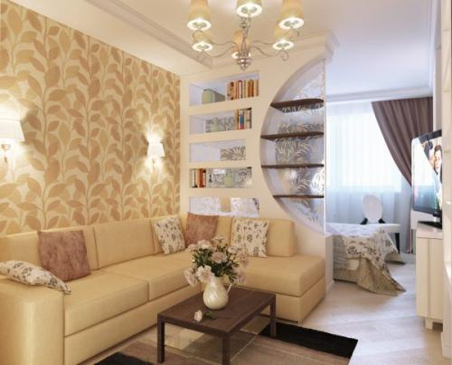 Дизайн комнаты 18 кв м для семьи с двумя детьми. Варианты зонирования