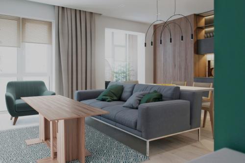 Дизайн однокомнатной квартиры для семьи с двумя детьми. Однокомнатная квартира для семьи с двумя детьми