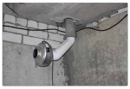 Вытяжка в погребе с двумя трубами. Вентиляция погреба с двумя трубами