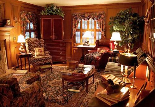 Какие популярные стили дизайна интерьера подходят для загородного дома. Английский стиль