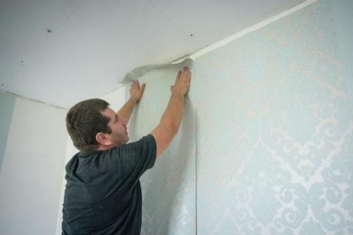 Можно ли клеить новые обои на старые и с какими.. Ряд ограничений при оклейке обоев на обои 06