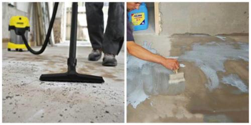 Как выровнять поверхность под укладку пола в ванной комнате. Порядок работ при выравнивании пола