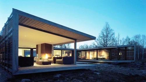 Интерьер дома из клееного бруса в нормандском стиле: советы по созданию уютного дома 01