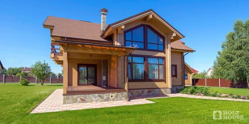 Интерьер дома из клееного бруса в нормандском стиле: советы по созданию уютного дома 08