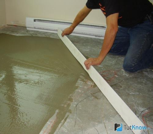 Укладка пола из шпунтованной доски. Монтаж шпунтованной доски 08 Укладка пола из шпунтованной доски. Монтаж шпунтованной доски 08