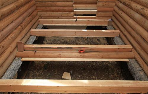 Укладка пола на даче. Деревянный пол на лагах