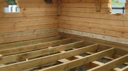 Установка лаг для пола своими руками. Выбор конструкции пола 02 Установка лаг для пола своими руками. Выбор конструкции пола 02