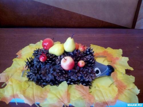 Как правильно подготовить пластиковую бутылку для изготовления ежика. Мастер-класс «Ёжик из шишек и пластиковой бутылки»