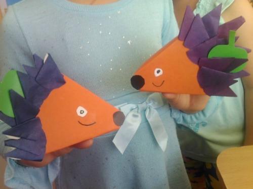 Как сделать иголки ёжика из бумаги или других материалов. Мастер-класс «Поделка из бумаги «Ёжик»