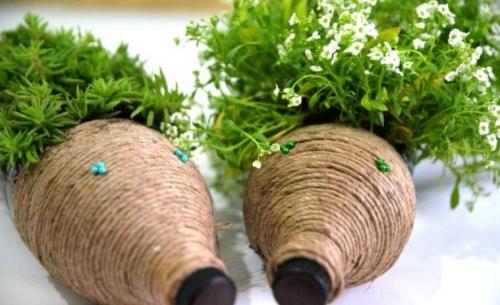 Сделай декор ежика из пластиковой бутылки: простая мастер-класс 26