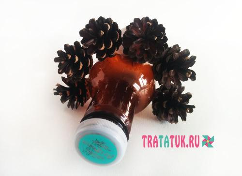 Нужна ли внутренняя поддержка для ежа из бутылки. Как сделать ежика из бутылки и шишек?