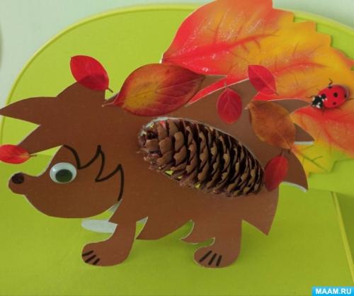 Можно ли использовать другие материалы вместо шишек для создания ежика. Мастер-класс «Ёжик» из картона с использованием шишки и листьев (6 фото)