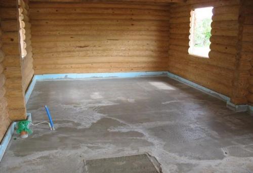 Укладка деревянного пола на бетонное основание. Ближе к клею