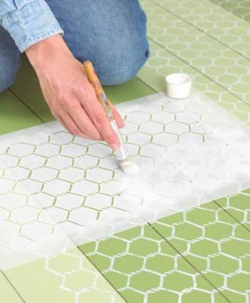 Деревянный пол рисунок. Как создать узоры на полу: креативные идеи окрашивания и 42 примера